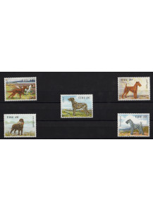 IRLANDA 1983  francobolli tematica Fauna serie completa Unificato 506/10